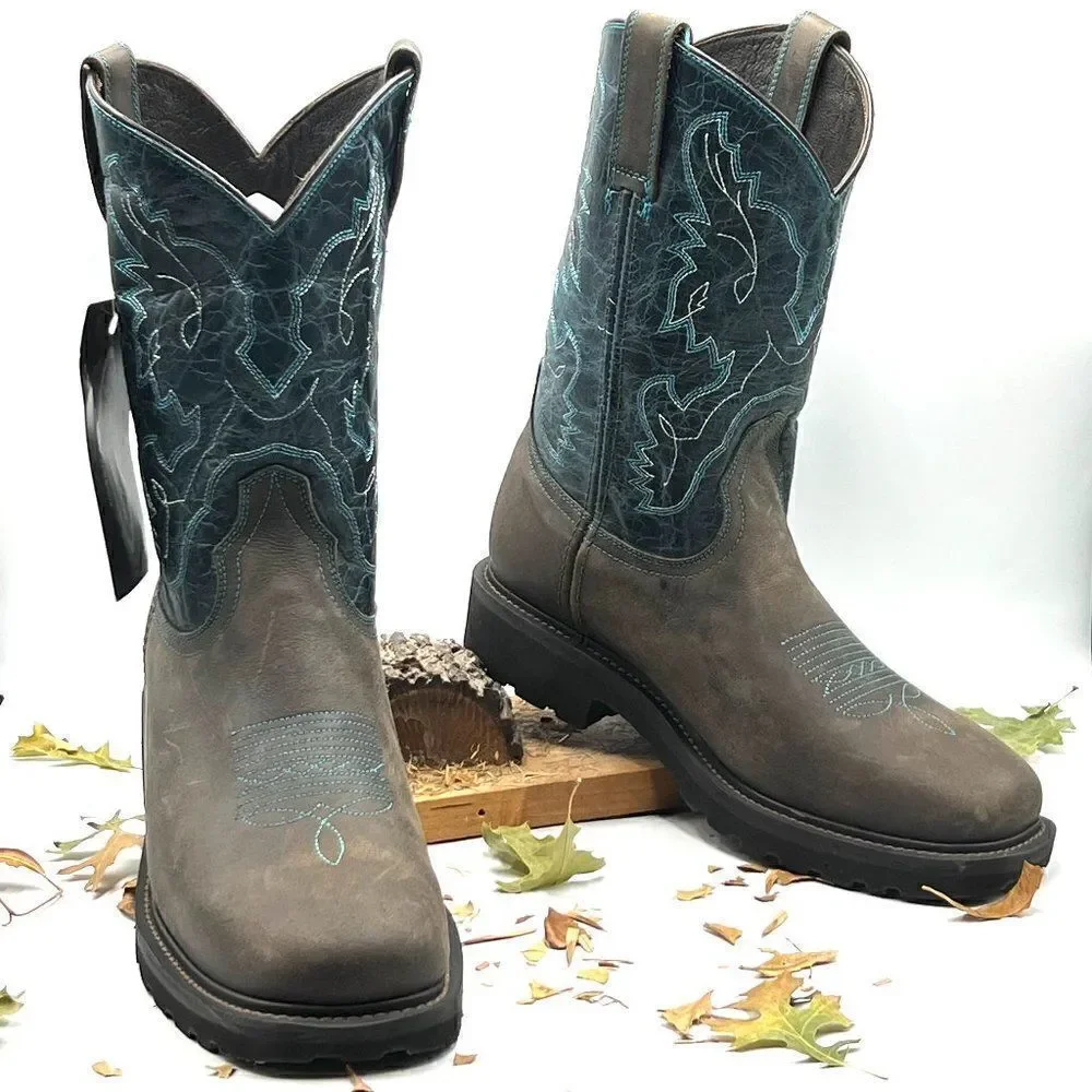 J.B Dillon Square Toe Boot